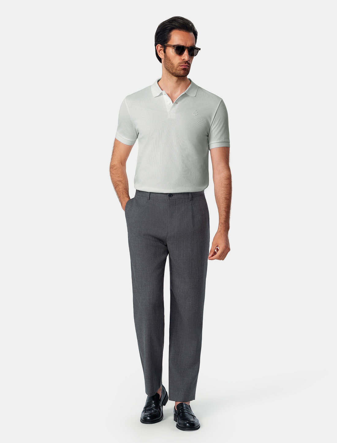 Light Grey Polo