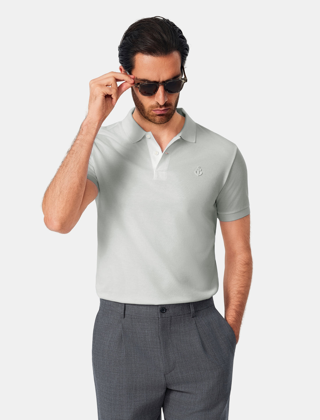 Light Grey Polo