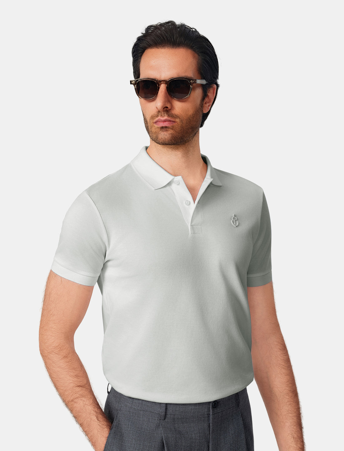 Light Grey Polo