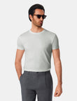 Light Grey Slim Fit T-Shirt