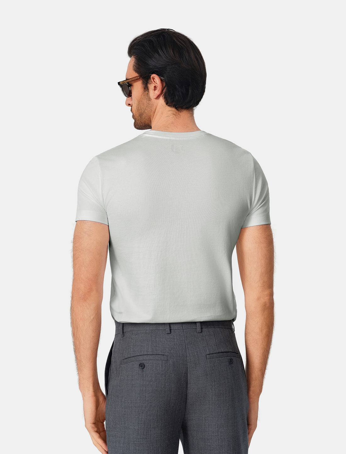 Light Grey Slim Fit T-Shirt