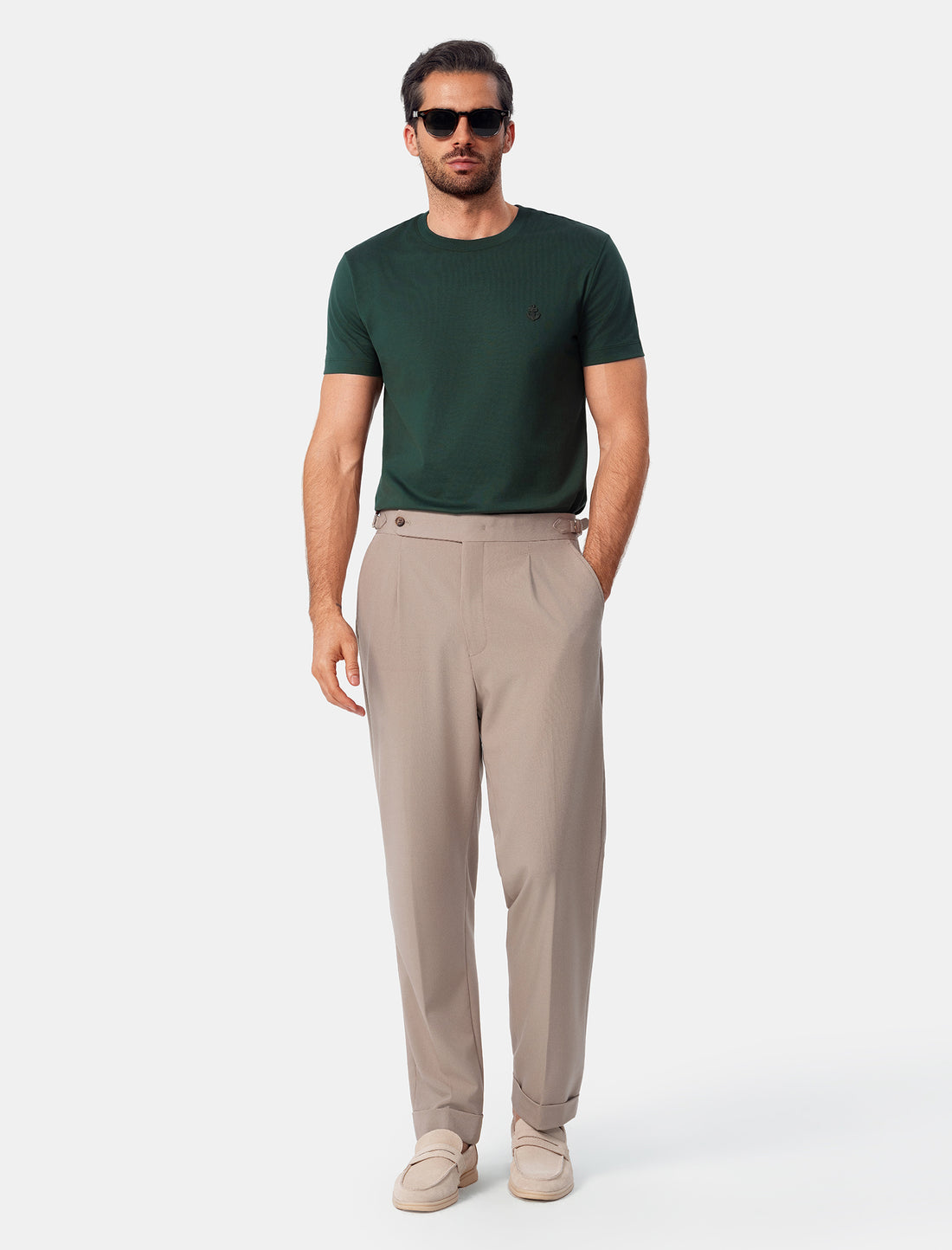 Green Slim Fit T-Shirt