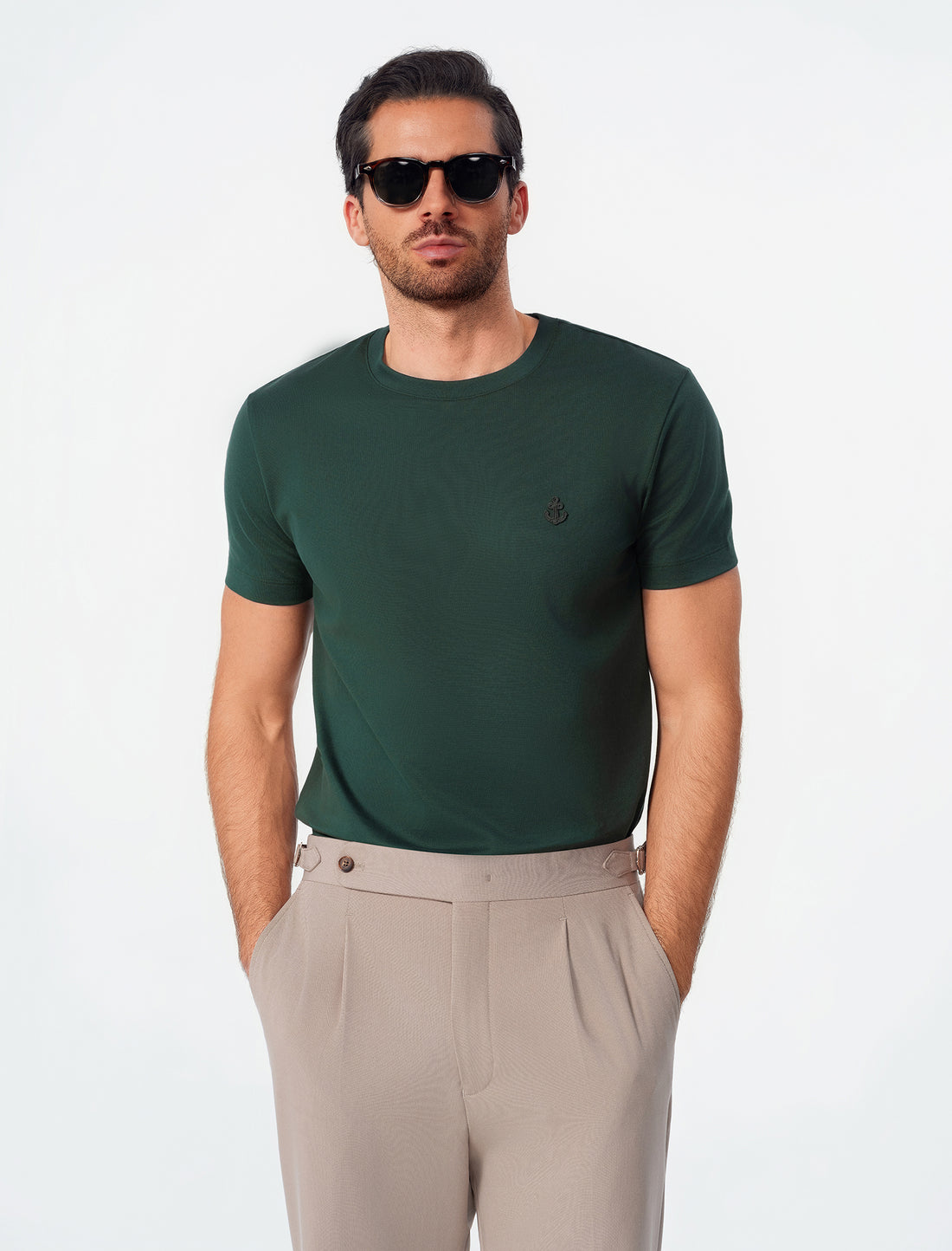 Green Slim Fit T-Shirt