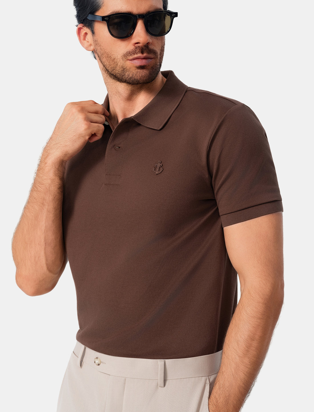 Brown Polo