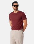 Burgundy Slim Fit T-Shirt