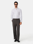 Windsor Royal White Non-Iron Dobby Shirt - white shirt lifestyle - OTAA