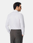 Windsor Royal White Non-Iron Dobby Shirt - white dobby shirt additional view - OTAA