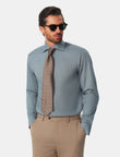 Sherwood Sage Easy-Iron Twill Shirt - sage green shirt lifestyle - OTAA