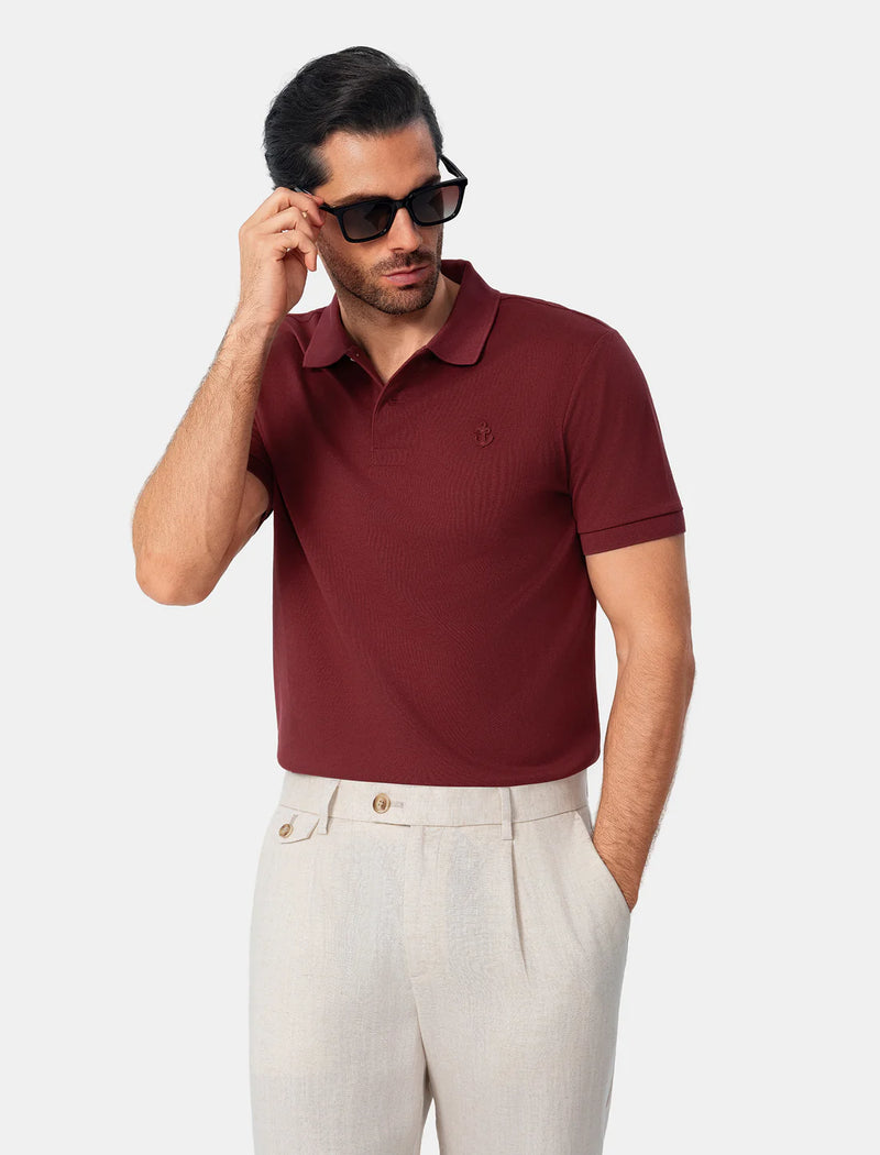 Burgundy Polo