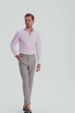 Pacelli Pink Oxford Shirt