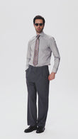 Pemberton Onyx Stripe Easy-Iron Twill Shirt