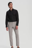 Brantley Black Twill Non-Iron Shirt