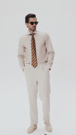 Hawthorne Khaki Easy-Iron Twill Shirt