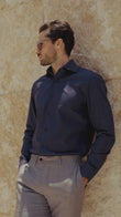 Pelham Admiral Heather Easy-Iron Twill Shirt