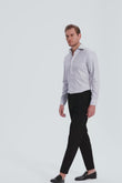 Riskin Light Blue Dobby Non-Iron Shirt