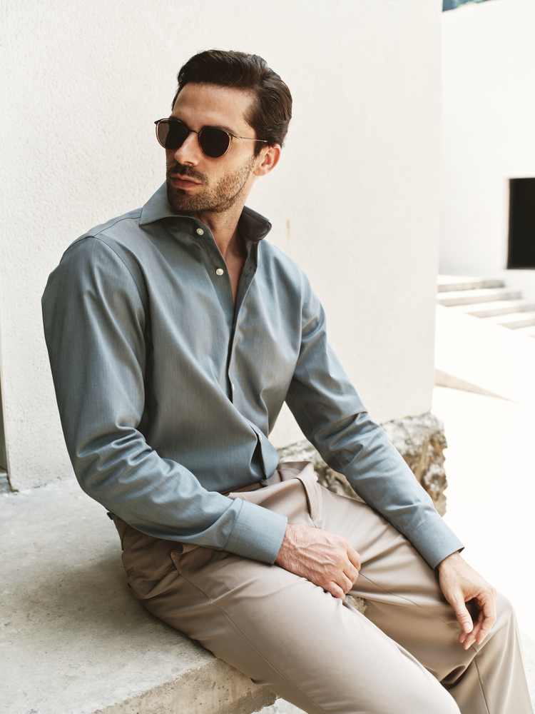 OTAA NextGen non-iron shirt in twill