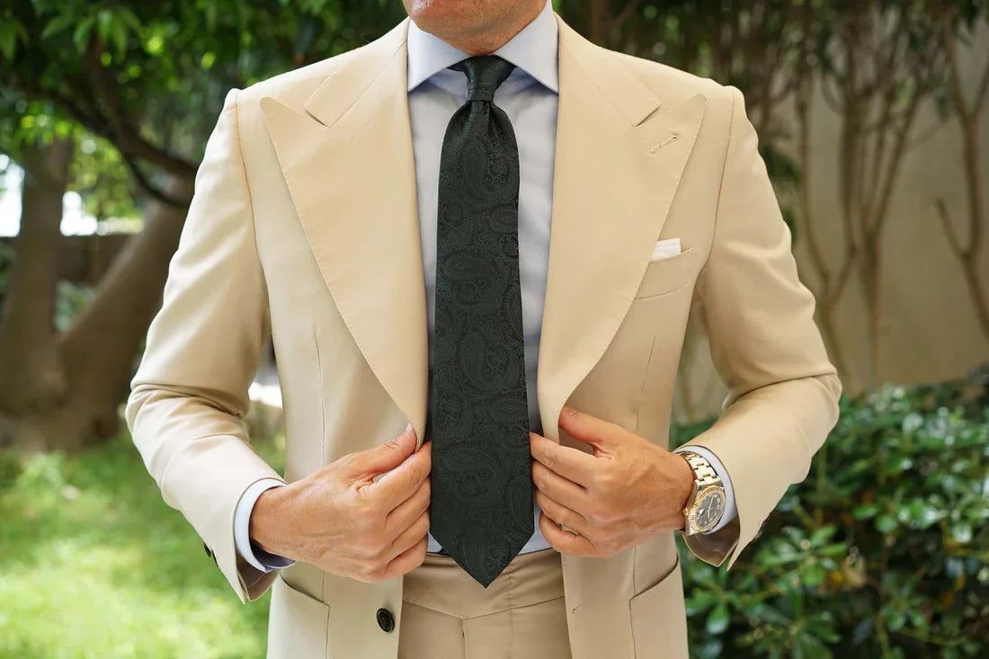 Category flat lay — ties across all four categories