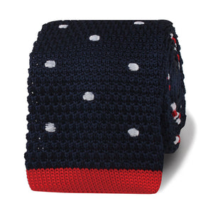 The American Polkadot Knitted Tie