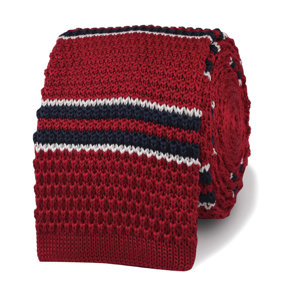 Coccotti Red Knitted Tie