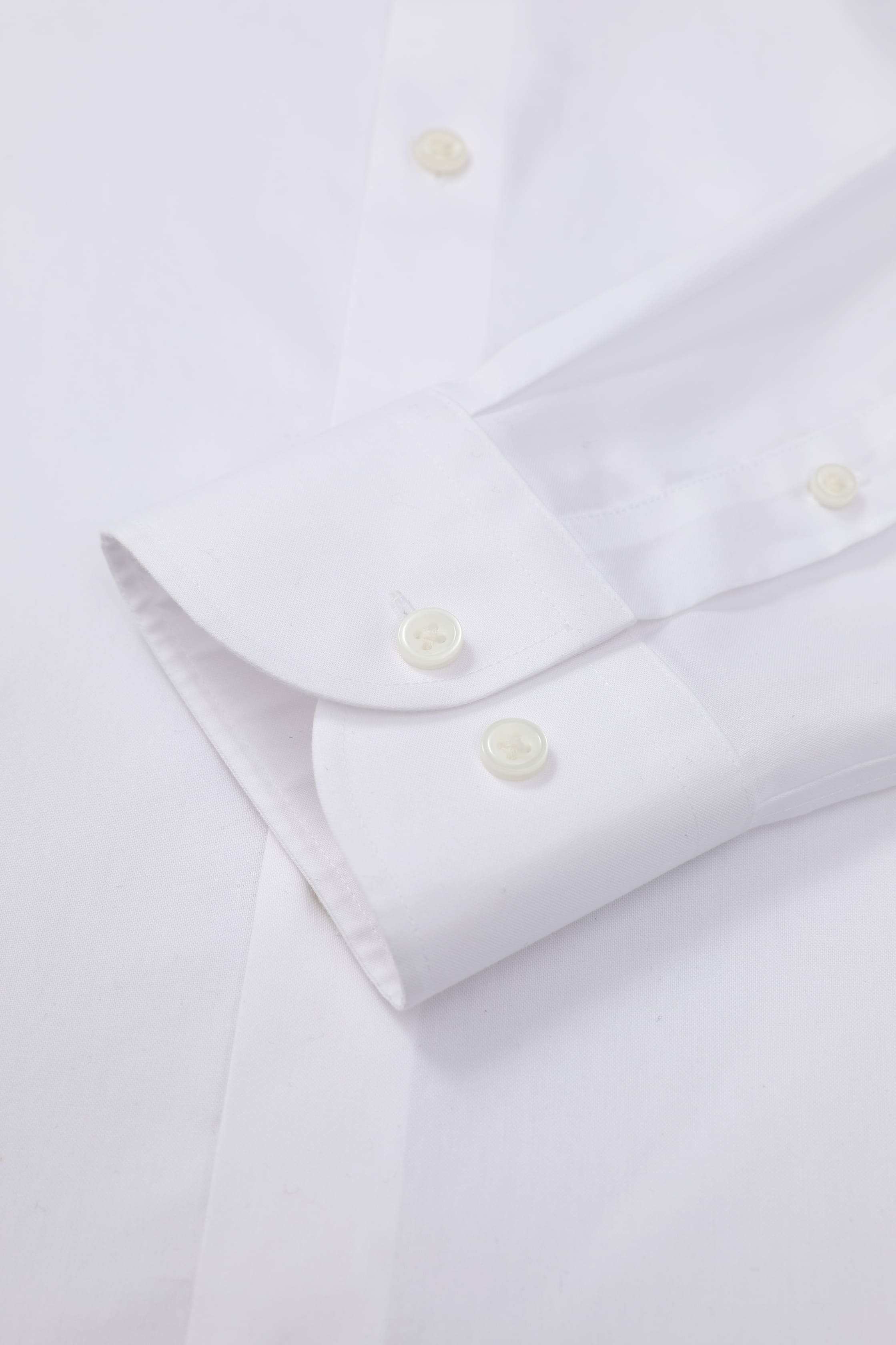 Men'S Easy-Iron Cotton White Dress Shirt | Classic & Slim Fit | Long Sleeve  White Formal Shirts | Premium Wedding Shirt By Otaa | Otaa
