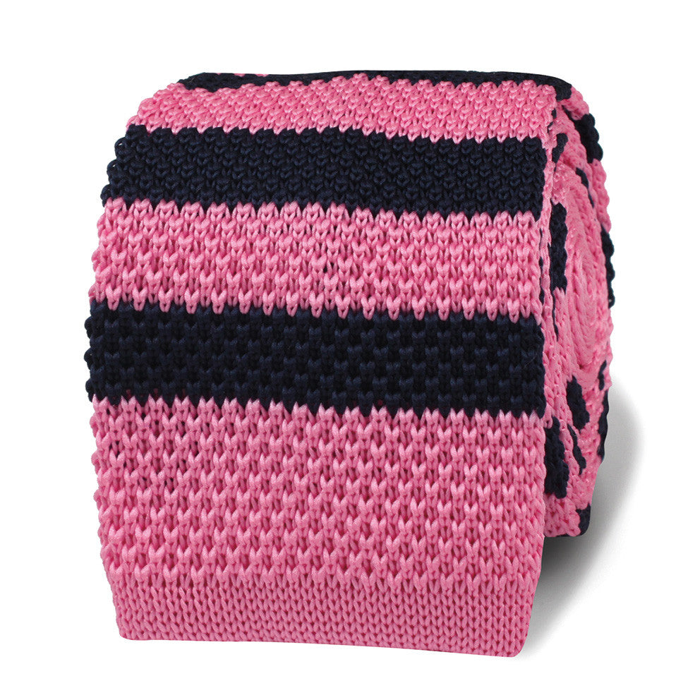 Mr Murray Pink Knitted Tie