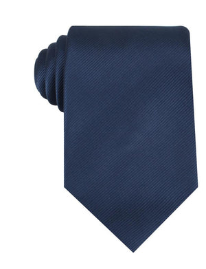 Admiral Navy Blue Twill Necktie
