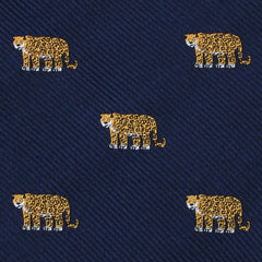 African Cheetah Pocket Square Fabric