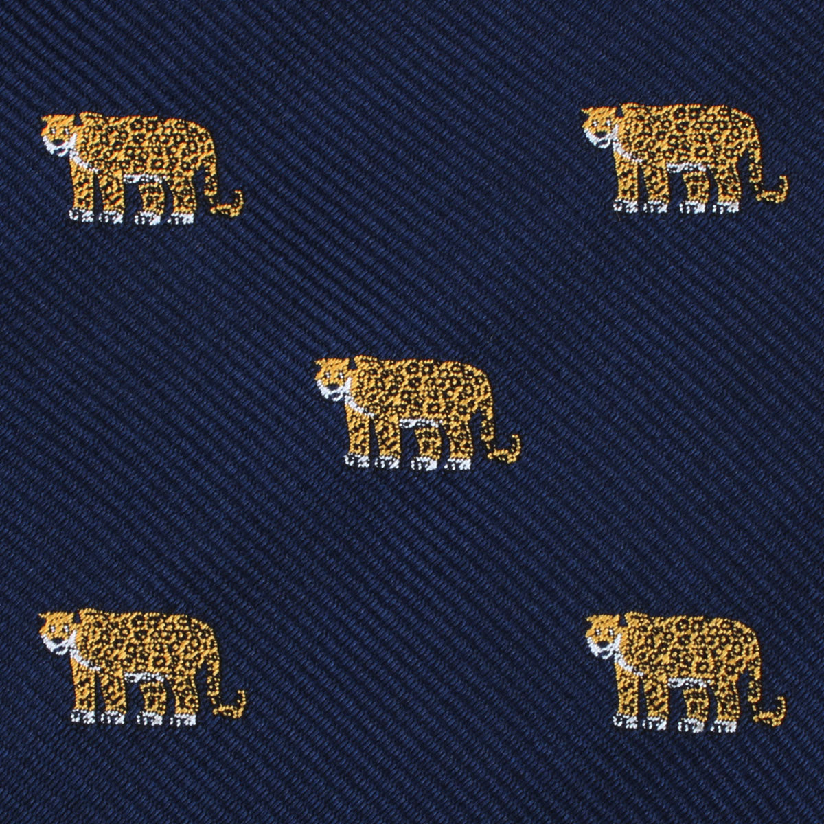 African Cheetah Self Bow Tie Fabric