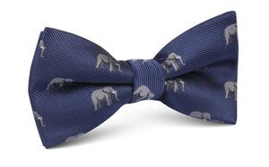 African Forest Elephant Bow Tie