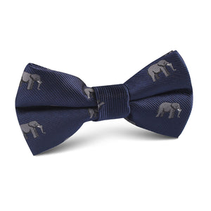 African Forest Elephant Kids Bow Tie