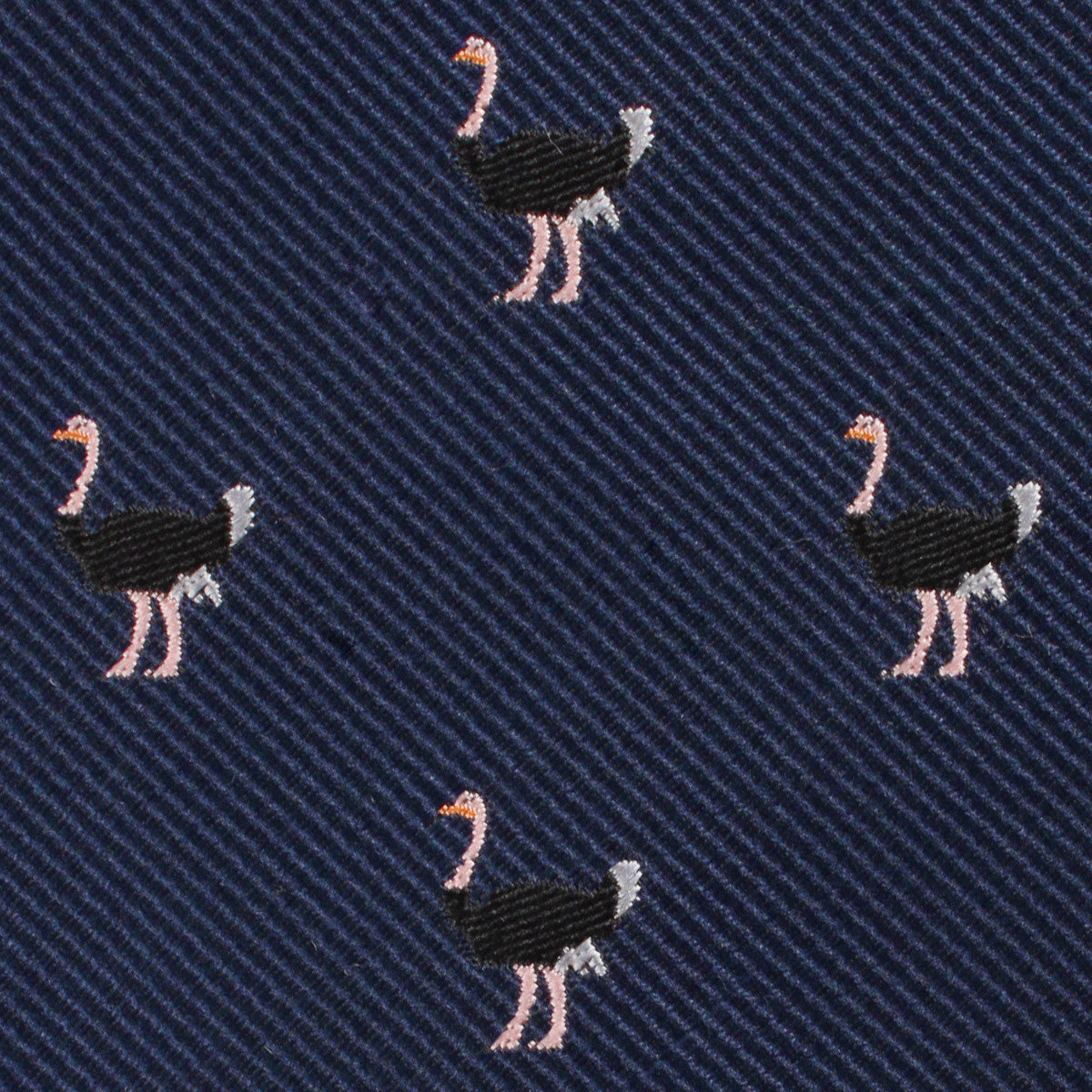 African Ostrich Fabric Kids Bowtie