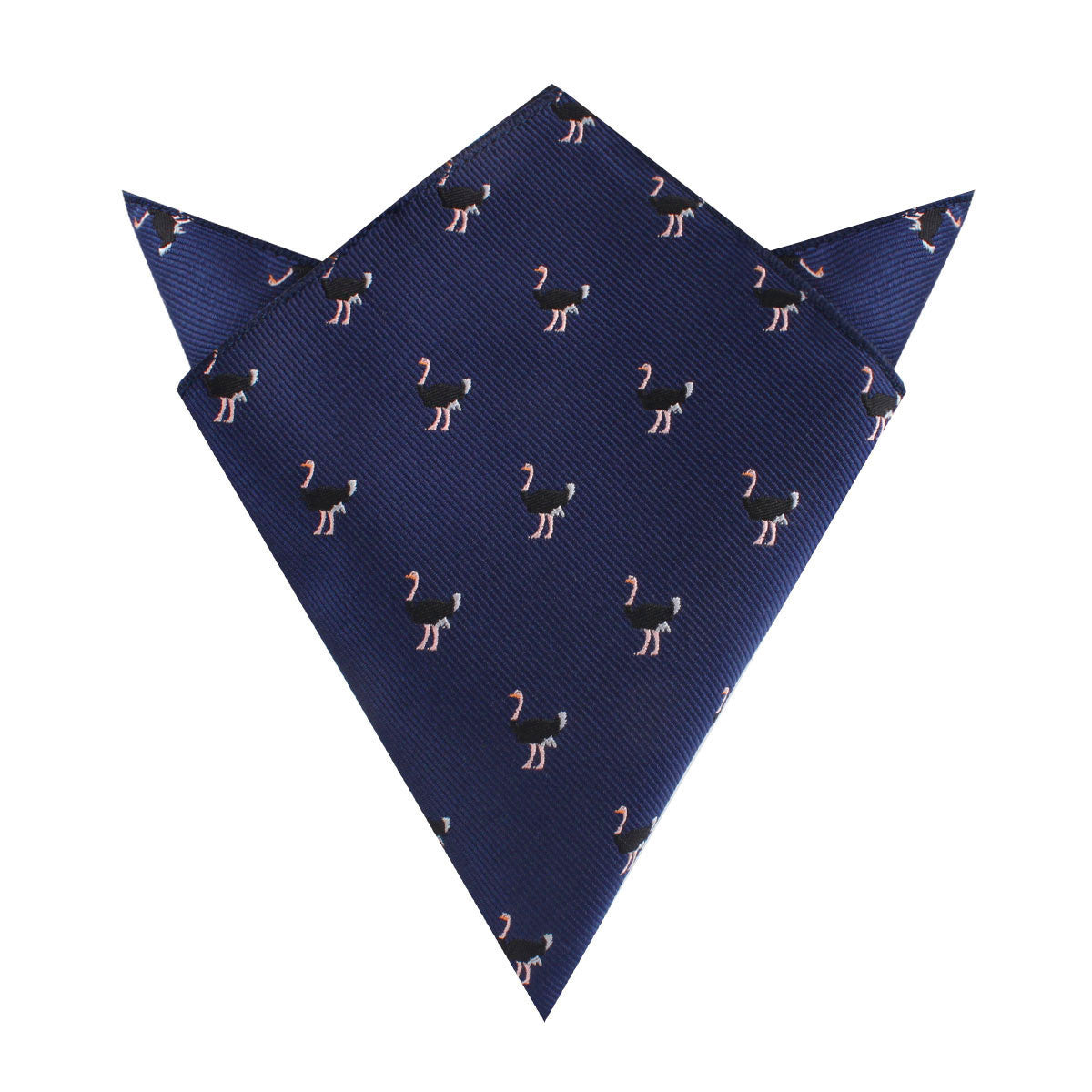 African Ostrich Pocket Square