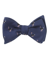 African Ostrich Self Tied Bow Tie