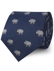 African Rhino Neckties
