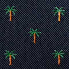 Aitutaki Palm Tree Necktie Fabric
