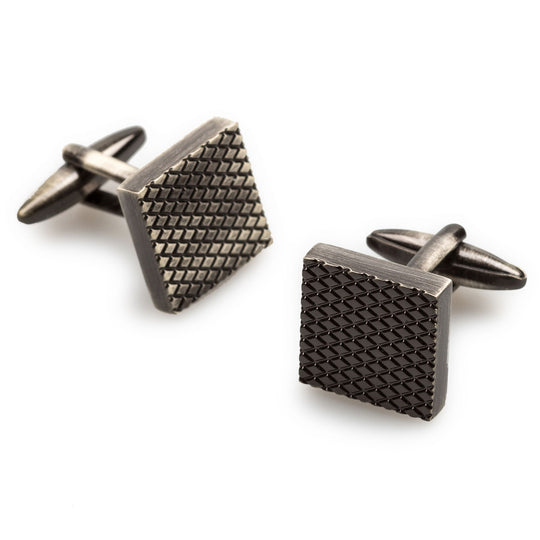 Alabasta Antique Silver Cufflinks