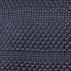 Alaskan Grey Knitted Tie Fabric