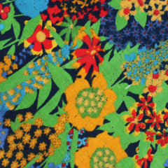 Amazonian Jungle Floral Necktie Fabric