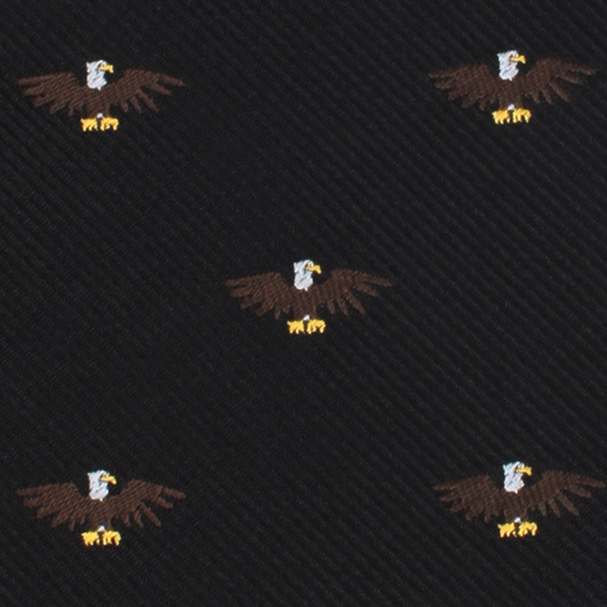American Eagle Necktie Fabric