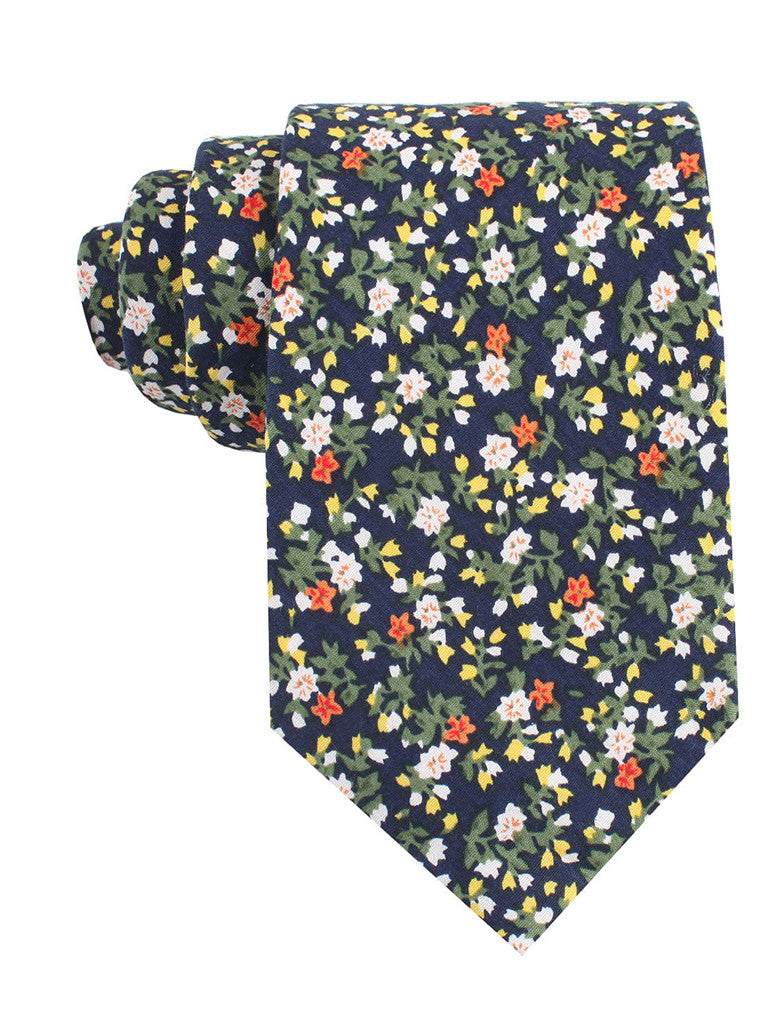 Anemone Floral Tie