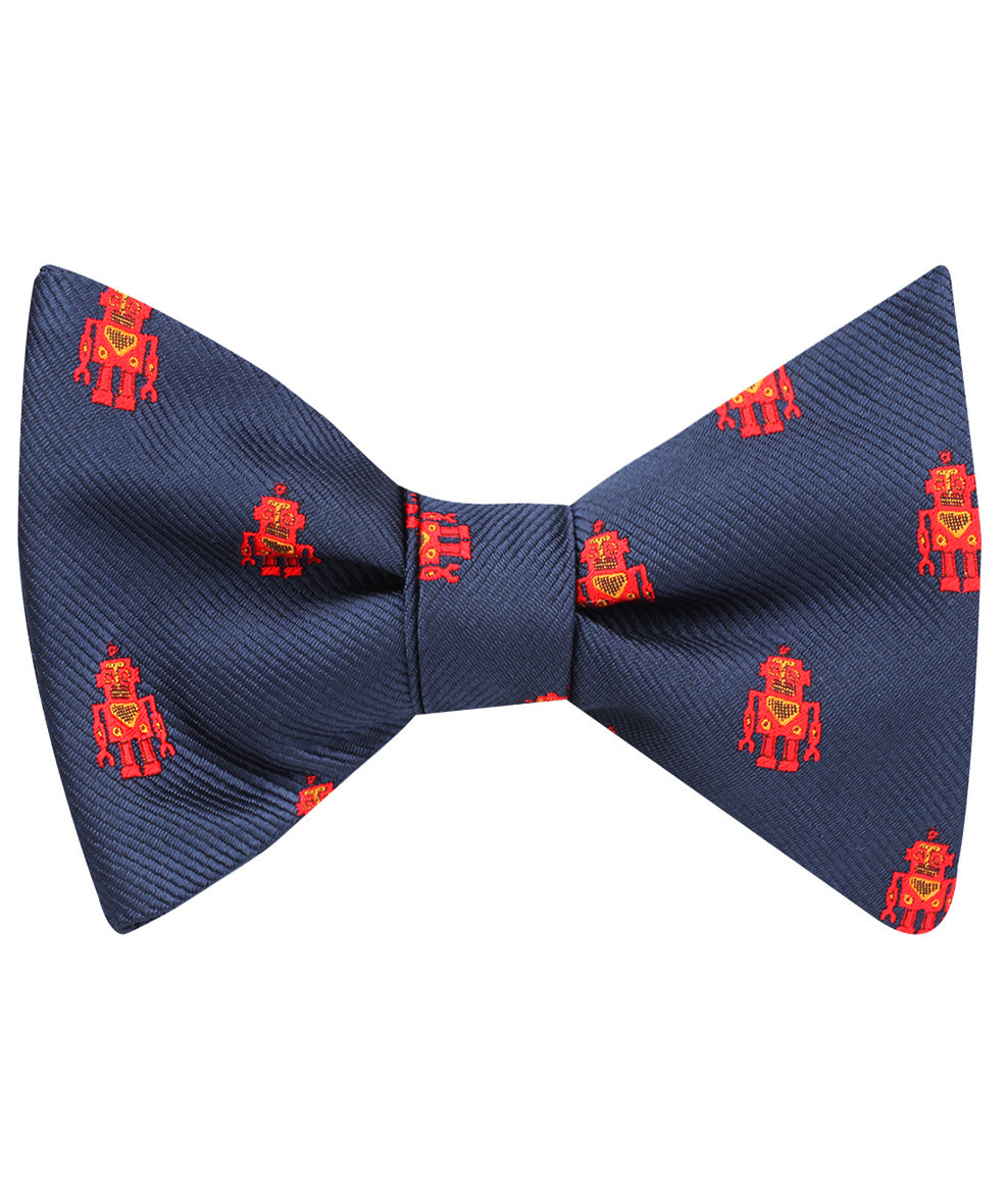 Angry Robot Self Tie Bow Tie