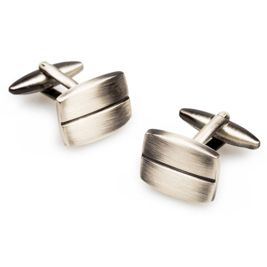 Antique Silver De Niro Cufflinks
