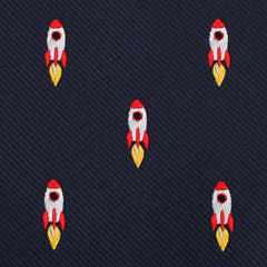 Apollo Space Rocket Kids Bow Tie Fabric