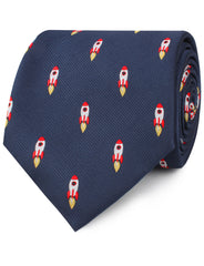 Apollo Space Rocket Neckties