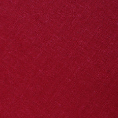 Apple Maroon Linen Pocket Square Fabric