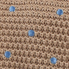 Argentinian Polkadot Knitted Tie Fabric