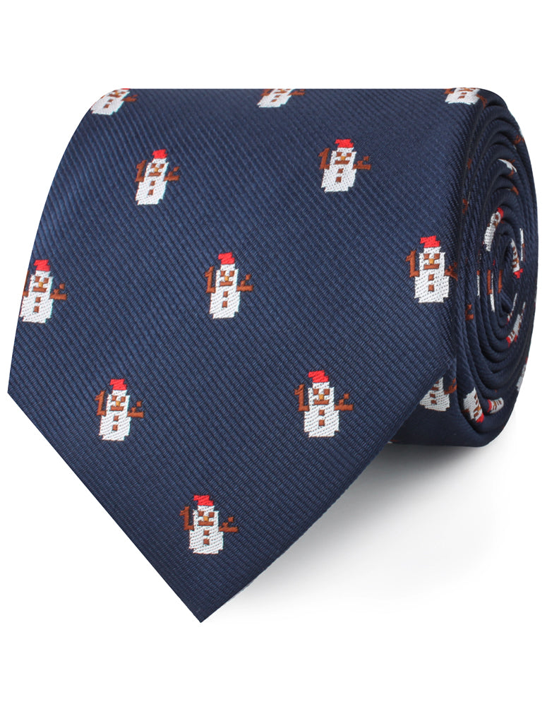 Argentinian Snowman Neckties