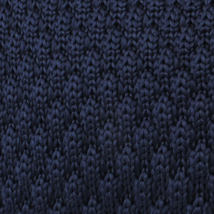 Armament Navy Knitted Tie Fabric