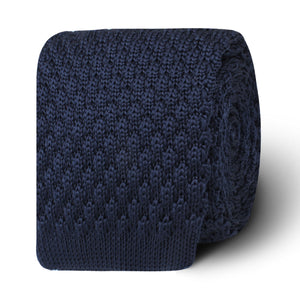 Armament Navy Knitted Tie