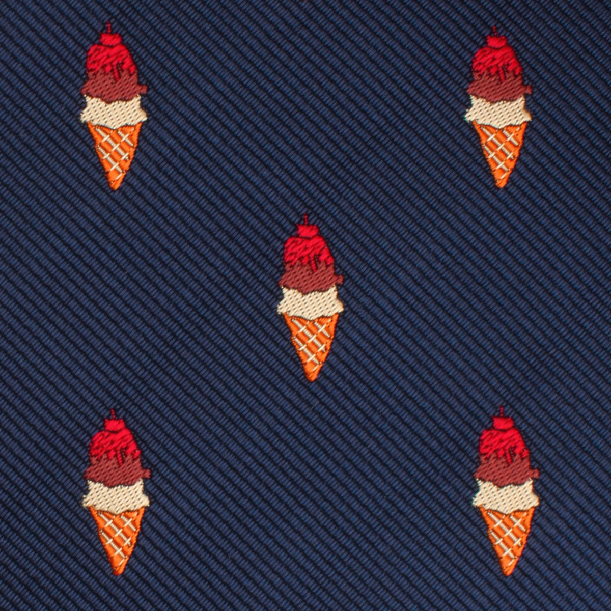 Artemy Ice Cream Necktie Fabric